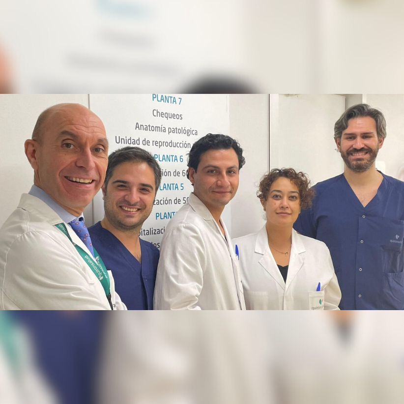 Los doctores Juan Carlos Meneu Díaz, Esteban Peralta Demichelis y Ricardo Ortega García analizan el futuro del tratamiento del cáncer oncocir clínica de ginecología y cirugía general en Madrid